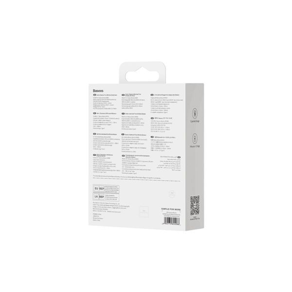 Бездротові навушники Baseus Bowie WM03 True Wireless Earphones creamy-white (NGTW330302) 50655 фото