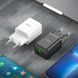 Мережевий зарядний пристрій HOCO N28 Founder PD20W+QC3.0 charger set(C to iP) White (6931474783530) 51481 фото 8