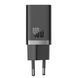 Мережевий зарядний пристрій Baseus GaN5 Pro Fast Charger C+C 40W EU Black (CCGP180101) 49180 фото 1