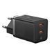 Мережевий зарядний пристрій Baseus GaN5 Pro Fast Charger C+C 40W EU Black (CCGP180101) 49180 фото 5