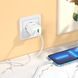 Мережевий зарядний пристрій HOCO N28 Founder PD20W+QC3.0 charger set(C to iP) White (6931474783530) 51481 фото 7