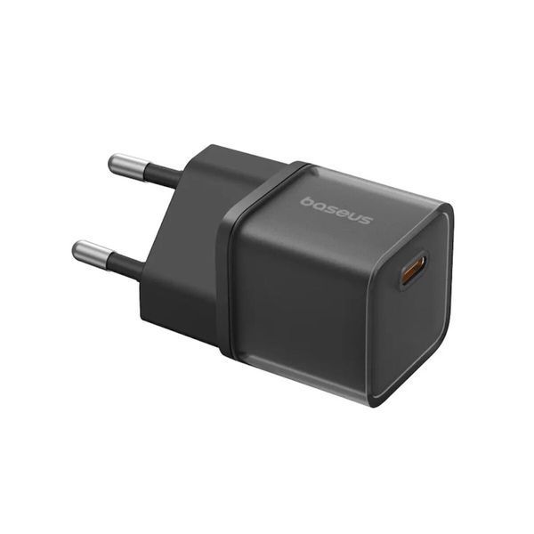 Мережевий зарядний пристрій Baseus GaN5S Fast Charger 1C 20W EU Cluster Black (P10162503113-00) 54797 фото