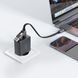 Кабель ACEFAST C13-05 USB/Type-C to Type-C 3A, 0.2m, nylon, zinc connectors, Black (6974316283539) 55799 фото 6
