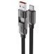 Кабель ACEFAST C13-05 USB/Type-C to Type-C 3A, 0.2m, nylon, zinc connectors, Black (6974316283539) 55799 фото 5