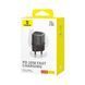 Мережевий зарядний пристрій Baseus GaN5S Fast Charger 1C 20W EU Cluster Black (P10162503113-00) 54797 фото 2