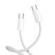 Кабель WUW-X200 Type-C to Type-C PD 60W white (WUW-X200TT) 52546 фото 2