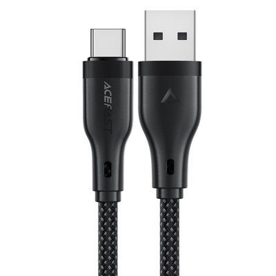 Кабель ACEFAST C8-04 USB-A to USB-C charging data cable Black (6974316282693) 52329 фото