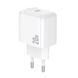Мережевий зарядний пристрій BOROFONE BAS43A Potential single-port PD20W charger(EU) White (6941991113819) 55398 фото 1