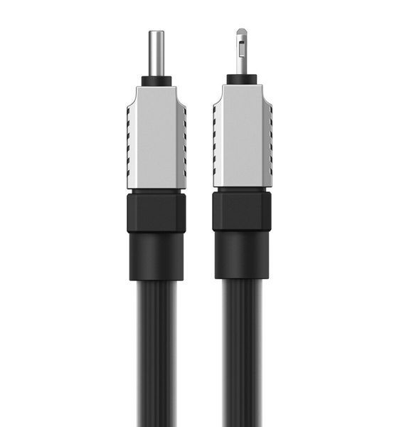 Кабель Baseus CoolPlay Series Fast Charging Cable Type-C to iP 20W 1m Black (CAKW000001) 47913 фото