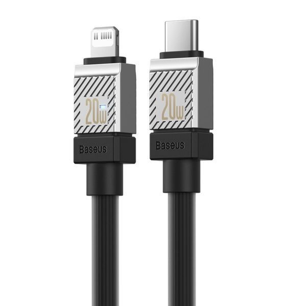 Кабель Baseus CoolPlay Series Fast Charging Cable Type-C to iP 20W 1m Black (CAKW000001) 47913 фото