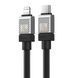 Кабель Baseus CoolPlay Series Fast Charging Cable Type-C to iP 20W 1m Black (CAKW000001) 47913 фото 2