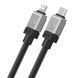 Кабель Baseus CoolPlay Series Fast Charging Cable Type-C to iP 20W 1m Black (CAKW000001) 47913 фото 4