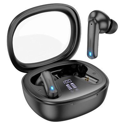 Бездротові навушники HOCO EQ6 Shadow true wireless BT headset Black (6942007604710) 51524 фото