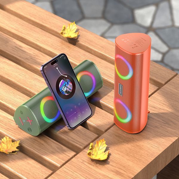 Портативна колонка BOROFONE BP18 Music sports BT speaker Orange (6941991109195) 49658 фото