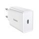 Мережевий зарядний пристрій Baseus Speed Mini Quick Charger 1C 20W EU White (CCFS-SN02) 14906 фото 3