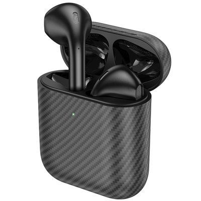 Навушники HOCO EW41 Plus True wireless stereo headset(carbon fiber pattern version) Black (6942007623292) 53094 фото