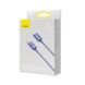 Кабель Baseus Crystal Shine Series Fast Charging Data Cable Type-C to iP 20W 2m Purple (CAJY000305) 55562 фото 2