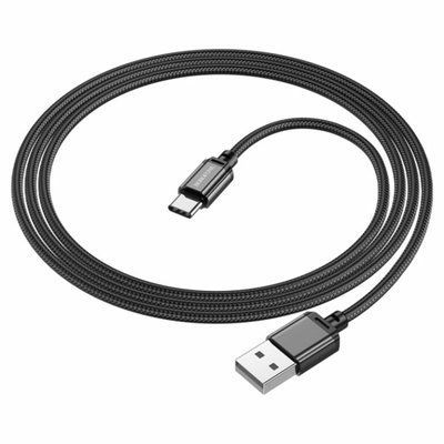 Кабель BOROFONE BX87 Sharp charging data cable for Type-C Black (BX87CB) 33095 фото