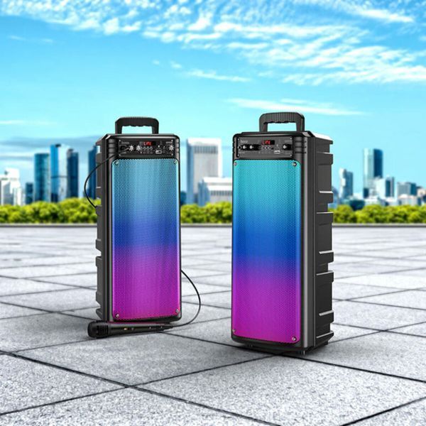 Портативна колонка HOCO BS52 Billowing outdoor BT speaker Black (6931474780799) 24813 фото