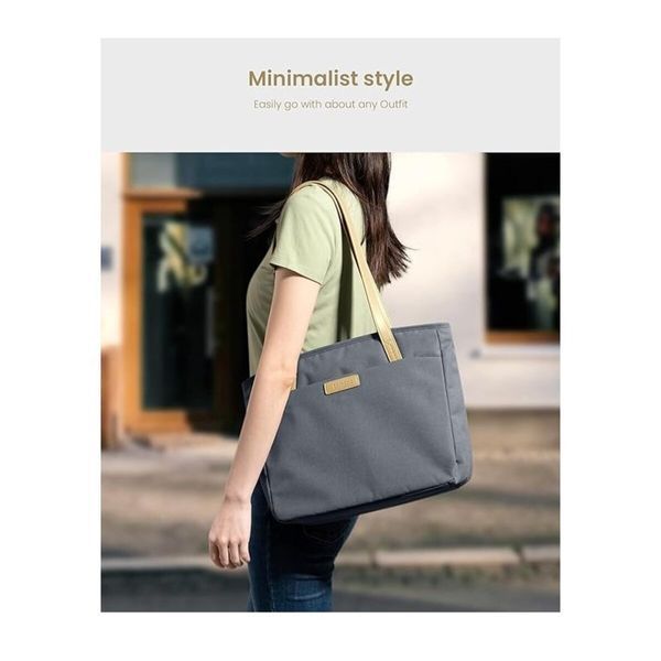 Сумка Tomtoc Versatile-T23 Laptop Tote Bag Grayish Blue 16 Inch/18L (T23L1B1) (T23L1B1) 52177 фото