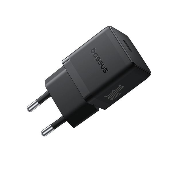Мережевий зарядний пристрій Baseus Palm Fast Charger 1C 30W EU Cluster Black (P10111605113-00) 56702 фото