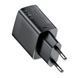 Мережевий зарядний пристрій ACEFAST A98 PD30W GaN (USB-C+USB-A) charger Black (6974316283263) 52321 фото 4