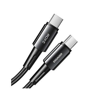 Кабель Essager Sunset C-C 240W Data cable 1m grey (EXCTT3-CG0G-P) (EXCTT3-CG0G-P) 44902 фото