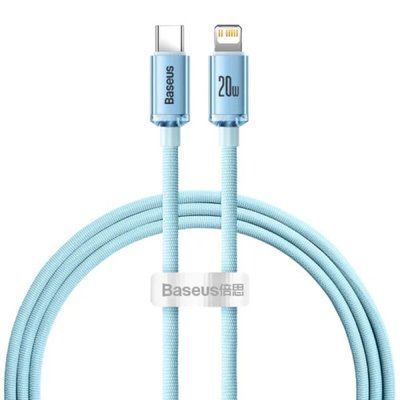 Кабель Baseus Gem Fast-Charging Data Cable USB-C to iP 20W 2m Galaxy Blue (P10373001311-01) 56954 фото