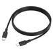 Кабель BOROFONE BX113 Lenny 60W silicone charging data cable C to C(L=1M) Black (6941991115455) 55593 фото 4