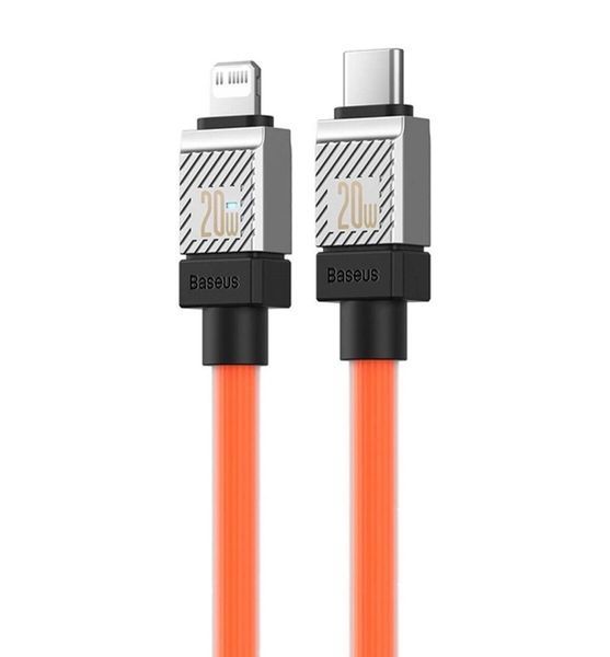 Кабель Baseus CoolPlay Series Fast Charging Cable Type-C to iP 20W 1m Orange (CAKW000007) 47916 фото